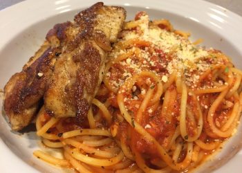 Spicy Chicken Spaghetti